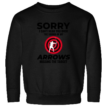 Discover Archery Targets Archer Bullseye Shooting Sport Sweatshirts