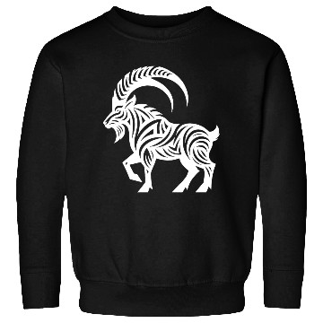 Discover Capricorn Tattoo Style Sweatshirts
