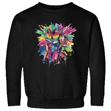Discover Rainbow Connection Embrace ,Happy Pride Sweatshirts