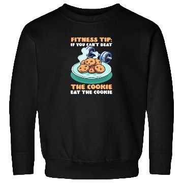 Discover Cookie Lover Can't Beat Cookie, Eat the Cookie Sweatshirts