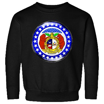 Discover Re-Imagined Missouri State Seal in Glass Bubble Sweatshirts