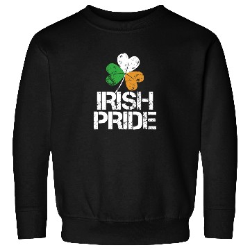 Discover IRISH PRIDE Celtic Cross St Patricks Day Sweatshirts