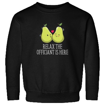 Discover Relax The Officiant Is Here Priest Wedding Ordaine Sweatshirts