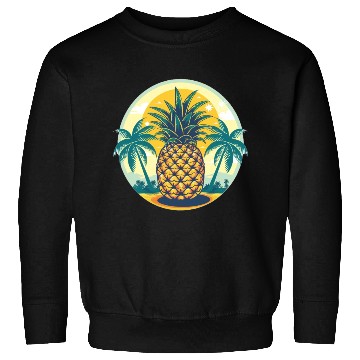 Discover Classic Pineapple and Palm Trees Sweatshirts