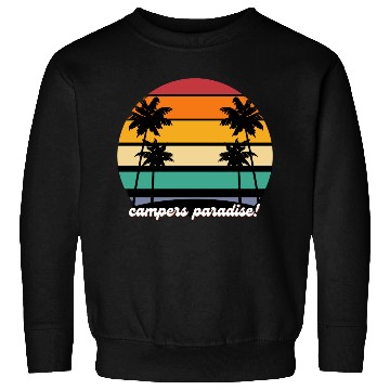 Discover Campers Paradise camping Sweatshirts