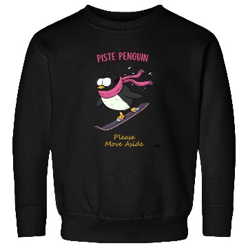 Discover Slope Surfer Penguin: The Snowboard Pro Sweatshirts
