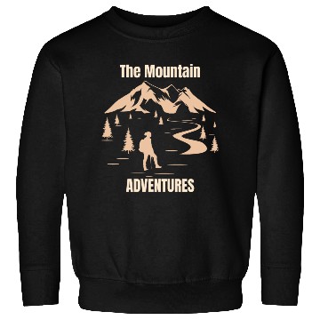 Discover The Mountain Adventures Sweatshirts