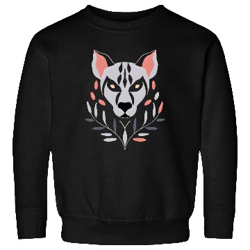 Discover Hyena Symmetrical Design Sweatshirts