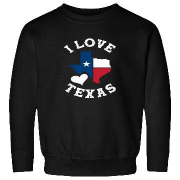 Discover Texas I Love Sweatshirts