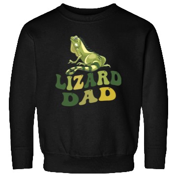 Discover lizard dad Sweatshirts
