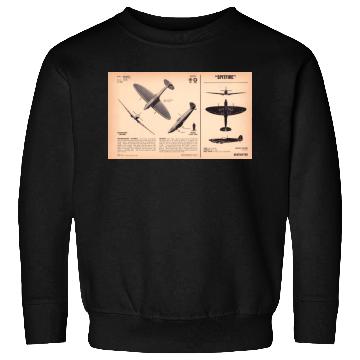 Discover Spitfire Recognition Sheet Sweatshirts