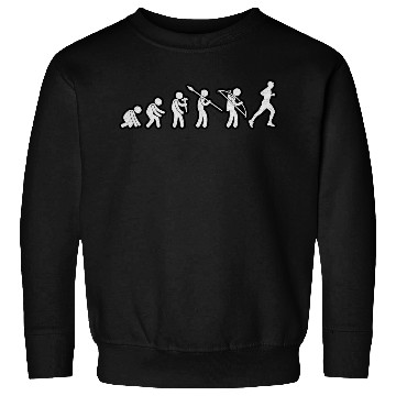 Discover Evolution Running White Grunge Sweatshirts