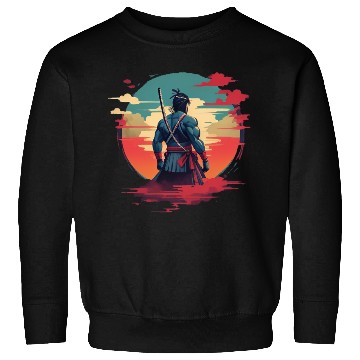 Discover Anime samurai silhouet Sweatshirts