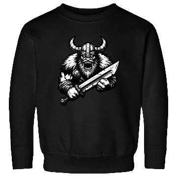 Discover Powerful Viking Warrior Version 3 Sweatshirts