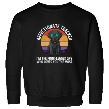 Discover Labrador Lover AFFECTIONATE TRACKER Labrador Sweatshirts