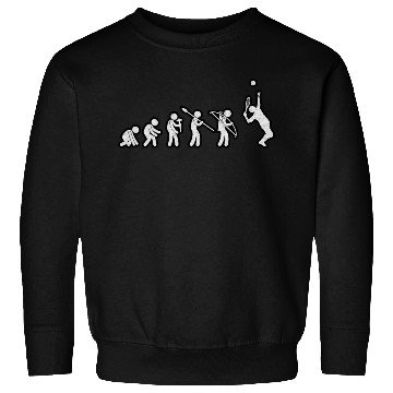 Discover Evolution Tennis White Grunge Sweatshirts