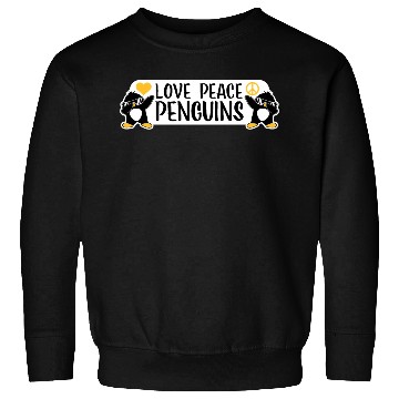 Discover Love Peace Penguins Funny Dab Cool Penguin Dabbing Sweatshirts