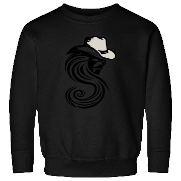 Discover Dust Devil Cowboy Design Vector 2 Colors Sweatshirts