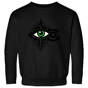 Discover Green Eye Design Vector 3 Colors Sweatshirts