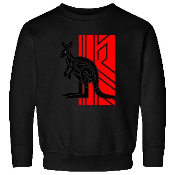 Discover Kangaroo Vector Design 3 Colors Sweatshirts