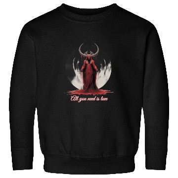 Discover All You Need Is Love - Baphomet Sweatshirts