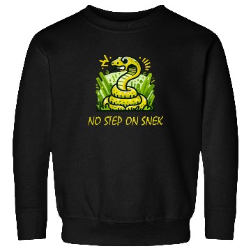Discover No step on snek Sweatshirts