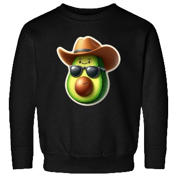Discover avocado wears hat Sweatshirts
