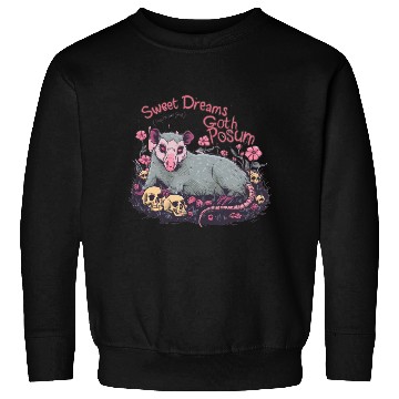 Discover sweet dreams goth possum Street Cats Squad Sweatshirts