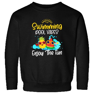 Discover Pool Summer Pool Party Friends Sweatshirts