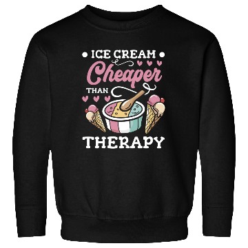 Discover Ice Sweet Dessert Ice Cream Cone Sweatshirts