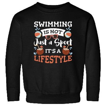 Discover Swimming Summer Sun Sweatshirts