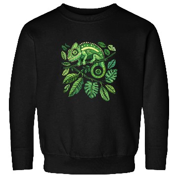 Discover Chameleonaire A Rich Lizard for Lizard Pet Lover Sweatshirts