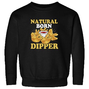 Discover Natural Born DipperFunny Crab Rangoon Sweatshirts