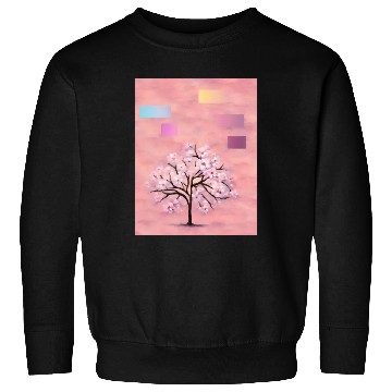 Discover Cherry Blossom Tree, Nature,Green Earth Series Sweatshirts