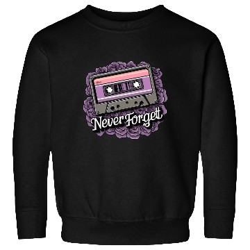 Discover A cassette tape colored with roses 11 Sweatshirts