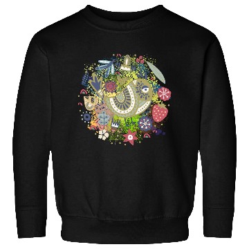 Discover Design Abstract Bird Unique Art Sweatshirts