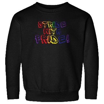 Discover Stride With Pride - Graffiti Sweatshirts