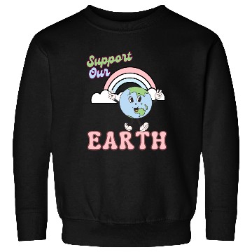 Discover Support Our Earth Day Sweatshirts