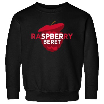 Discover Cute Raspberry Beret Sweatshirts