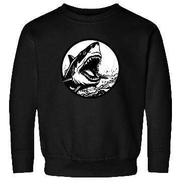 Discover Great White Shark - Ocean Shark - Shark Lover Sweatshirts