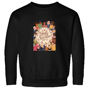 Discover Joyous Family Reunion Feast Sweatshirts