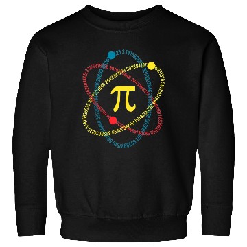 Discover Atom Pi Math Science STEM Gift 3.14 Pi Day Sweatshirts