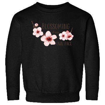 Discover Spring floral Sweatshirts Elegant Cherry Blossom Design