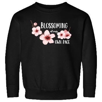 Discover Spring floral Sweatshirts Elegant Cherry Blossom Design