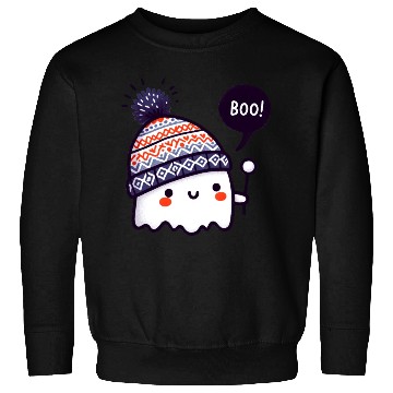 Discover Ghostly Surprise with Knitted Hat Sweatshirts