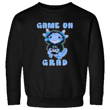 Discover Cute Axolotl Gaming Design Sweatshirts
