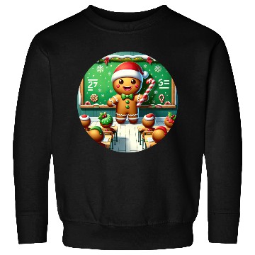 Discover Gingerbread Teach's Yuletide Class Sweatshirts
