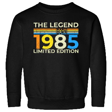 Discover The Legend 1985 Logo Design Limited Edition Sweatshirts