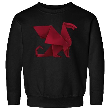 Discover Origami Dragon Sweatshirts