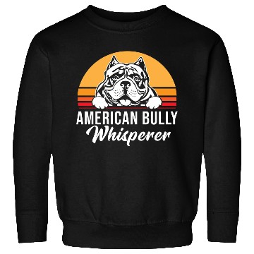 Discover Live Love Bark Retro Vintage American Bully Funny Sweatshirts